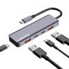 CANYON hub DS-18 5in1 USB-C Grey CNS-TDS18