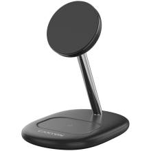 CANYON wireless charger WCS-205 15W Qi2 2in1 Black CNS-WCS205B