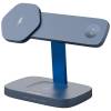 CANYON Wireless Charging Station Hexagon 310 3in1 DarkGrey/Blue CNS-WCS310DGBL