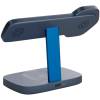 CANYON Wireless Charging Station Hexagon 310 3in1 DarkGrey/Blue CNS-WCS310DGBL