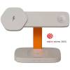 CANYON Wireless Charging Station Hexagon 310 3in1 LightGrey/Orange CNS-WCS310LGOR
