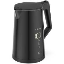 AENO Electric Kettle EK7S Smart: 1850-2200W, 1.7L, Strix, Double-walls, Temperature Control, Keep warm Function, Control via Wi-Fi, LED-display, Non-heating body, Auto Power Off, Dry tank Protection AEK0007S