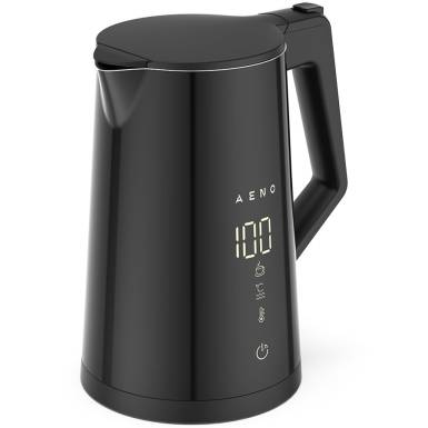 AENO Electric Kettle EK7S Smart: 1850-2200W, 1.7L, Strix, Double-walls, Temperature Control, Keep warm Function, Control via Wi-Fi, LED-display, Non-heating body, Auto Power Off, Dry tank Protection AEK0007S AENO Electric Kettle EK7S Smart: 1850-2200W, 1.7L, Strix, Double-walls, Temperature Control, Keep warm Function, Control via Wi-Fi, LED-display, Non-heating body, Auto Power Off, Dry tank Protection AEK0007S