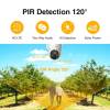 Laxihub Arenti GO3G + SP2 2K 3MP 4G Outdoor PIT Battery Security Camera GO3G+SP2