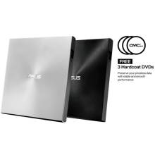 ASUS ODD DVD &Iacute;R&Oacute; k&uuml;lső (ZenDrive) SDRW-08U7C-U ez&uuml;st USB-C Ultra Slim SDRW-08U7C-U/SIL/G/AS