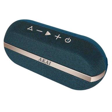 Akai 1.0 Waterproof Portable Bluetooth Speaker 22W Black ABTSW-30B Akai 1.0 Waterproof Portable Bluetooth Speaker 22W Black ABTSW-30B