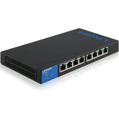 LINKSYS LGS310MPC 8-Port Managed Gigabit PoE+ Switch with 2 1G SFP Uplinks 110W LGS310MPC-EU LINKSYS LGS310MPC 8-Port Managed Gigabit PoE+ Switch with 2 1G SFP Uplinks 110W LGS310MPC-EU