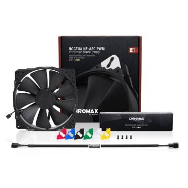 COOLER NOCTUA NF-A20 PWM Chromax Black Swap - 200mm NF-A20 PWM CH.BK.S COOLER NOCTUA NF-A20 PWM Chromax Black Swap - 200mm NF-A20 PWM CH.BK.S