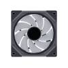 LIAN LI UNI Fan SL-Inf Reverse Blade 120mm fekete UF-RSLIN120-1B