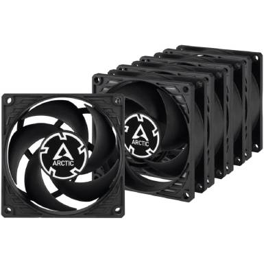 ARCTIC P8 Silent (Black) 5 Pack 80mm-es alacsony zaj&uacute; ventil&aacute;tor ACFAN00301A