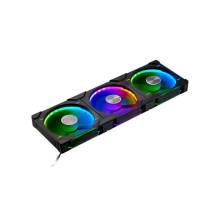 PHANTEKS D30-140 rendszerventil&aacute;tor - norm&aacute;l l&eacute;g&aacute;raml&aacute;s&uacute;, D-RGB, fekete, 3db PH-F140D30_DRGB_PWM_BK01_3P