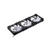 PHANTEKS D30-140 rendszerventilátor - normál légáramlású, D-RGB, fekete, 3db PH-F140D30_DRGB_PWM_BK01_3P