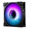 Phanteks M25 Gen2 rendszerhűtő - 120mm, DRGB, PWM, fekete, 3-pack PH-F120M25_G2_DBK01_3P
