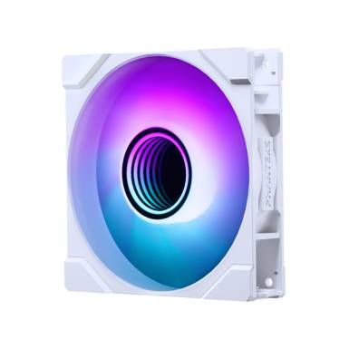 Phanteks M25 Gen2 rendszerhűtő - 120mm, DRGB, PWM, fehér PH-F120M25_G2_DWT01 Phanteks M25 Gen2 rendszerhűtő - 120mm, DRGB, PWM, fehér PH-F120M25_G2_DWT01