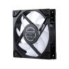 Phanteks M25 Gen2 rendszerhűtő - 120mm, fordított légáramlású, DRGB, PWM, fekete PH-F120M25R_G2_DBK01