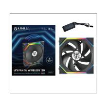 Lian Li UNI FAN SL Wireless 120 rendszerhűtő - ARGB, PWM, 300-2000rpm, 28,5dBA, fekete 12SL1W1B