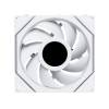 Lian Li UNI FAN TL Wireless LCD 120 rendszerhűtő - ARGB, PWM, 350-1900rpm, 27dBA, fehér 12TLLCD1W1W