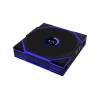 Lian Li UNI FAN TL Wireless LCD 120 Reverse Blade rendszerhűtő - ARGB, PWM, 350-1900rpm, 31dBA, fekete 12RTLLCD1W1B