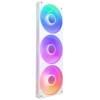 NZXT F360 RGB Core rendszerhűtő - 360mm-es egy keretes RGB ventilátoregység, fehér RF-U36HF-W1