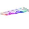 NZXT F360 RGB Core rendszerhűtő - 360mm-es egy keretes RGB ventilátoregység, fehér RF-U36HF-W1