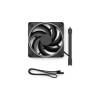 Fractal Design Momentum 14 RGB - rendszerventilátor, 140mm, 350-1800rpm, 28dBA, fekete, 3db-os készlet FD-F-MR1-1403