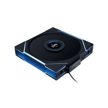 LIAN LI UNI Fan TL Wireless LCD 140 Reverse Blade - fekete 14RTLLCD1W1B