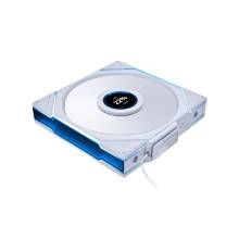 LIAN LI UNI Fan TL Wireless LCD 140 Reverse Blade - feh&eacute;r 14RTLLCD1W1W
