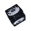 Lian Li UNI FAN CL Wireless 120 rendszerhűtő - ARGB, PWM, 250-2150rpm, 29,8dBA, fekete 12CL1W1B