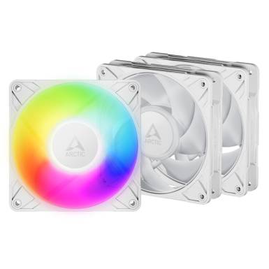 ARCTIC P12 Pro A-RGB (White) - 3 Pack ACFAN00326A