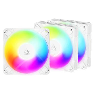 Arctic P12 Pro Reverse A-RGB (White)- 3 Pack ACFAN00334A Arctic P12 Pro Reverse A-RGB (White)- 3 Pack ACFAN00334A