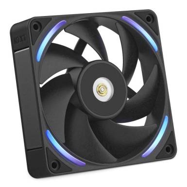NZXT F120X rendszerhűtő - 120mm, RGB, 2400rpm, 41dBA, fekete RF-U12PN-B1 NZXT F120X rendszerhűtő - 120mm, RGB, 2400rpm, 41dBA, fekete RF-U12PN-B1