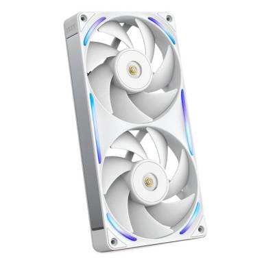 NZXT F240X rendszerhűtő - 240mm-es nagy teljesítményű, egy keretes RGB ventilátoregység, fehér RF-U24PN-W1 NZXT F240X rendszerhűtő - 240mm-es nagy teljesítményű, egy keretes RGB ventilátoregység, fehér RF-U24PN-W1