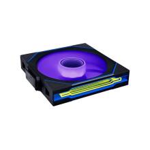 Lian Li UNI FAN SL-INF Wireless 140 Reversed Blade rendszerhűtő - ARGB, PWM, 200-1700rpm, 28,6dBA, fekete 14RSLIN1W1B