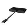 BELKIN USB-C to Gigabit Ethernet/ HDMI VGA/ USB-A Adapter 100W PD Black AVC004BTBK