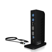 RAIDSONIC Icy Box 12-in-1 USB Type-C & Type-A Dock IB-DK2252AC RAIDSONIC Icy Box 12-in-1 USB Type-C & Type-A Dock IB-DK2252AC