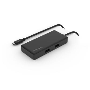 BELKIN USB-C 5-in-1 Multiport Adapter Hub INC008BTBK BELKIN USB-C 5-in-1 Multiport Adapter Hub INC008BTBK