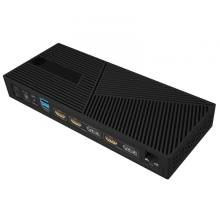 RAIDSONIC Icy Box 11-in-1 Hybrid DockingStation with triple video output IB-DK2246AC RAIDSONIC Icy Box 11-in-1 Hybrid DockingStation with triple video output IB-DK2246AC