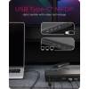 Raidsonic Icy Box IB-DK7401-CU31 notebook-dokkolóállomás 17-in-1, hat videokimenet, USB 10Gb/s IB-DK7401-CU31