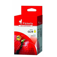 VICTORIA 8Y Tintapatron Pixma iP4200, 4300, 4500 nyomtatókhoz, VICTORIA sárga, 15ml