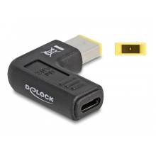 DELOCK Laptop t&ouml;ltők&aacute;bel adapter USB-C anya - Leno 60003