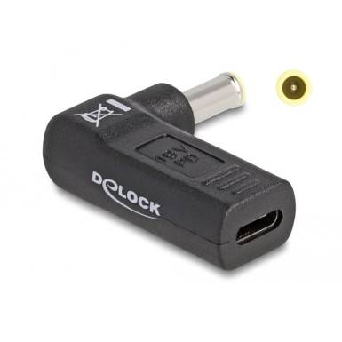 DELOCK Laptop t&ouml;ltők&aacute;bel adapter USB-C anya - Sams 60013