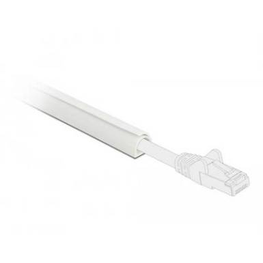 DELOCK Mini kábelcsatorna önzáró 10 x 10 mm - hossza 1 m fehér 20717 DELOCK Mini kábelcsatorna önzáró 10 x 10 mm - hossza 1 m fehér 20717