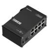 Teltonika 8 portos nem menedzselhető Ethernet switch, DIN s&iacute;n, alacsony fogyaszt&aacute;s, ipari TSW030