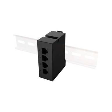 Lanberg DIN sínre szerelhető PoE extender, 1xPoE In 3xPoE Out, 100Mb Fast Ethernet, 30W DIN-FE4-AT-30W Lanberg DIN sínre szerelhető PoE extender, 1xPoE In 3xPoE Out, 100Mb Fast Ethernet, 30W DIN-FE4-AT-30W