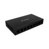 Lanberg 8 portos Gigabit Desktop Switch, fémházas, 12V DSM1-1008