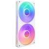 FAN NZXT F240 CORE FAN RGB - 240mm - RF-U24HF-W1 - Fehér RF-U24HF-W1