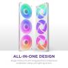 FAN NZXT F420 RGB Core Fan (Single Frame) - White - RF-U42HF-W1 RF-U42HF-W1