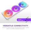 FAN NZXT F420 RGB Core Fan (Single Frame) - White - RF-U42HF-W1 RF-U42HF-W1