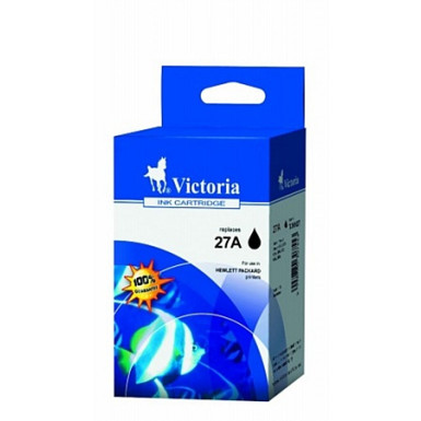 VICTORIA 27A Tintapatron DeskJet 3318, 3320, 3325 nyomtatókhoz, VICTORIA fekete, 18ml