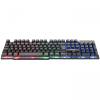KEY-Everest KB-188 Borealis Rainbow USB fekete RGB billentyűzet HUN 37428